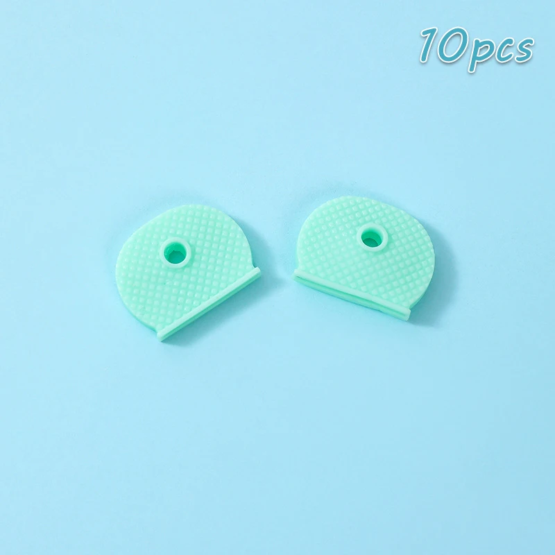 96 Coprichiavi In Silicone Colorati - Tondi E Semitondi Per Identificazione Chiavi - Foto 12