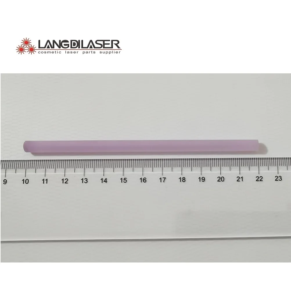 Nd:yag Laser Rod / Size : D6*120mm / Ar@1064nm Coated On Both Ender ...