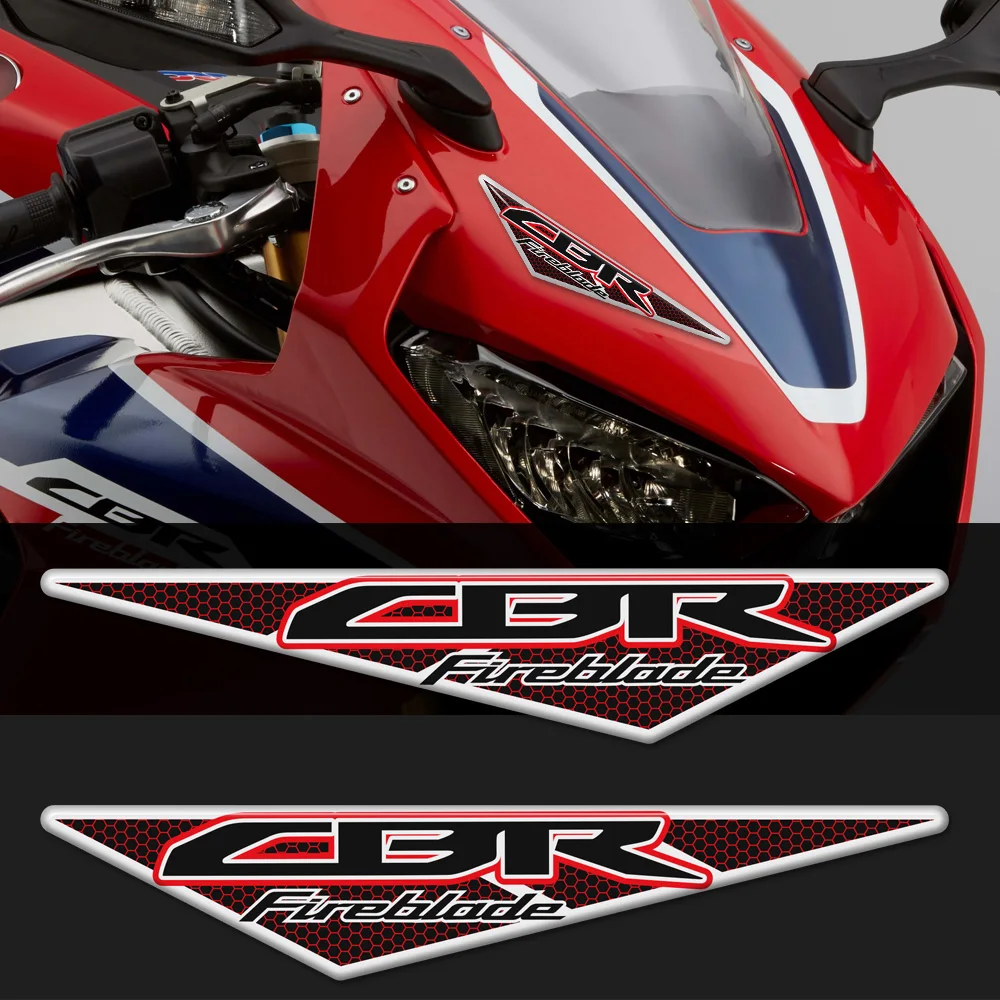 Sticker Résine 3D Protection Réservoir Moto Honda CBR 125/250/600/1000 RR V1 - Effet Relief 0,2 Cm - Fabriqué En Italie