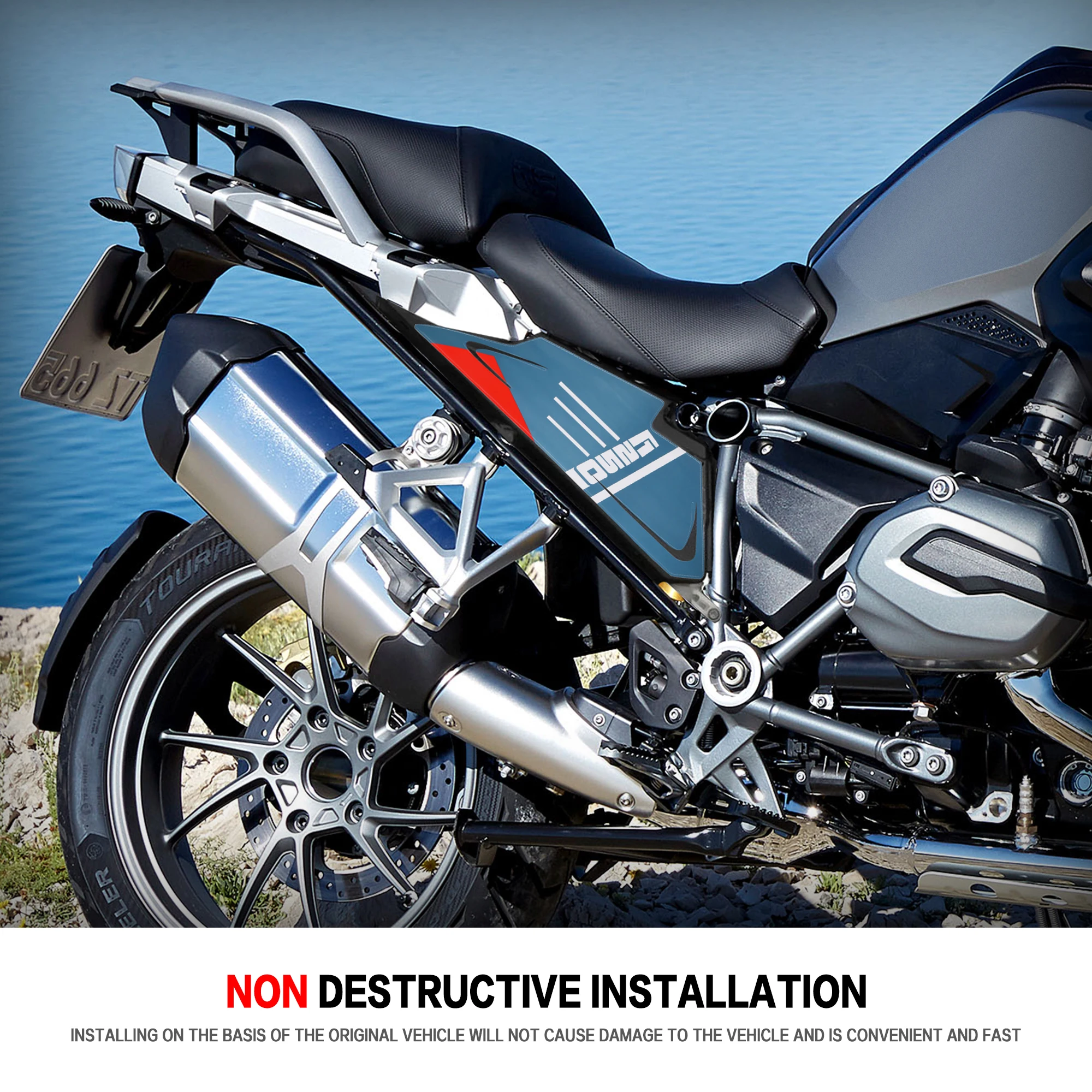 Motorcycle Frame Infill Side Panel Set Guard Protector Fairing Cowl Cover For BMW R 1250 GS R1250GS ADV R 1200 GS R1200GS LC Adv
