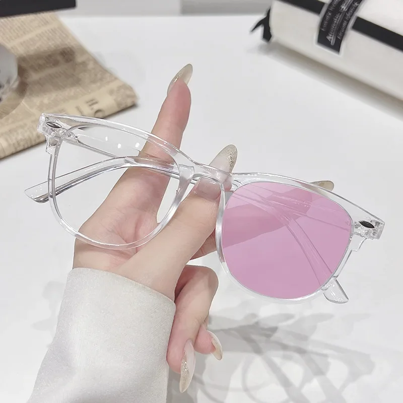 Unisex Trendy Photochromic Sunglasses – Korean Style Summer Eyewear