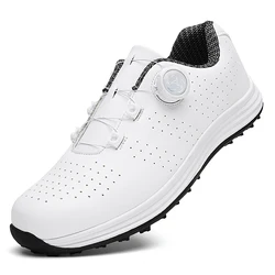 Fashionable and Comfortable Golf Shoes for Outdoor Activities (WHITE)