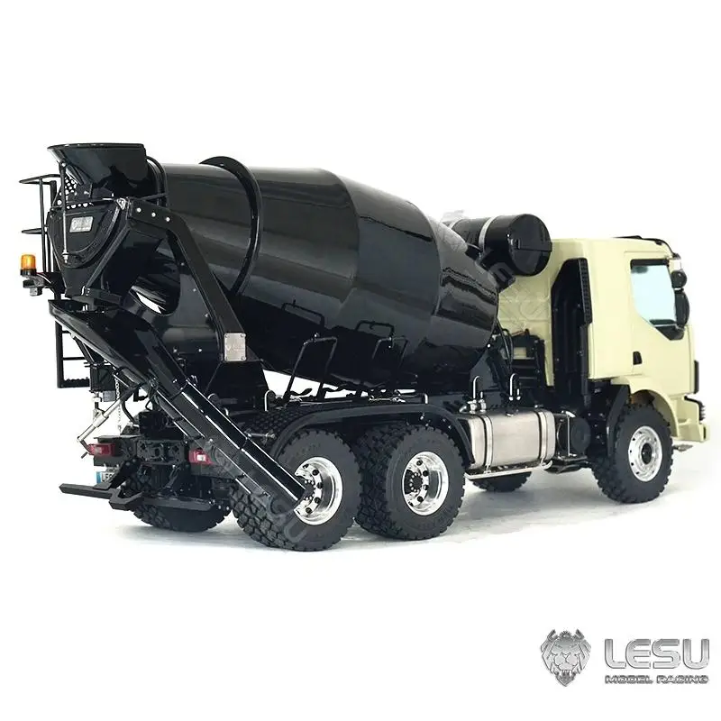 1/14 Truck simulation model Metal toy 6*6 mixing truck engineering field snail car modified Tamiya RCLESU 2