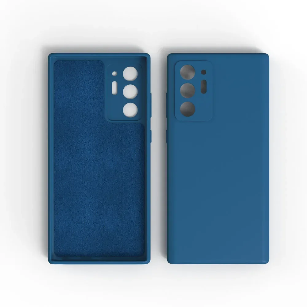 Silky Silicone Soft-Touch Protective Case - Full Back Cover