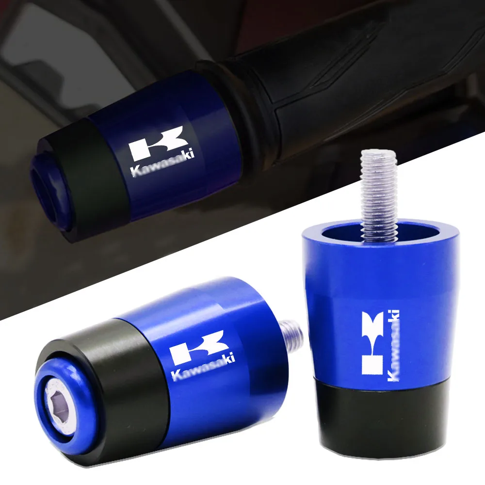 

For Kawasaki Z900 Z750 Z800 Z1000 Ninja 300 650 400 250 ZX6R ZX10R ER6N Versys 650 1000 CNC Handlebar End Shock Cap Plug