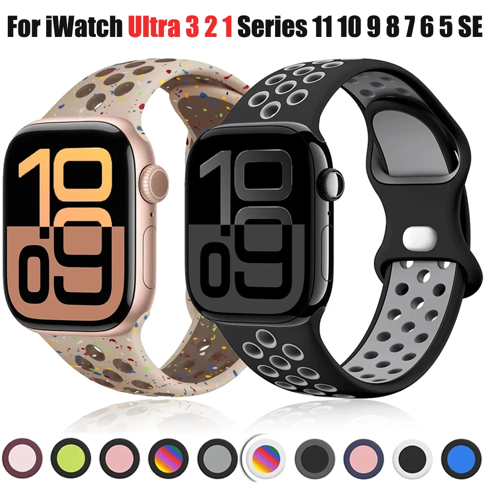 Premium Silicone Strap for Apple Watch - Versatile & Stylish Band for All Models