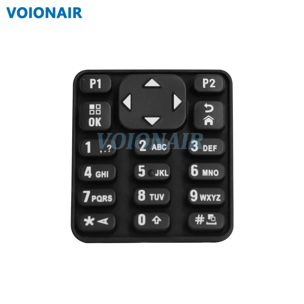 

VOIONAIR Digital Number Keypad Button Rubber Keyboard For XiR P8668 P8660 GP338D DGP8550 DP4801 Radio Walkie Talkie Accessories