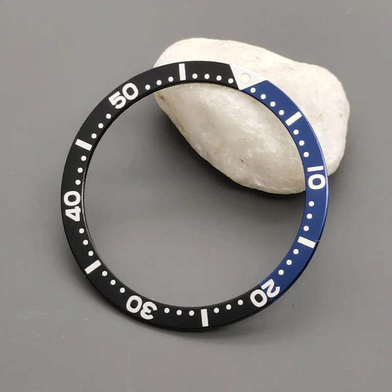 Aluminium Fashion Flat Watch Bezel Insert