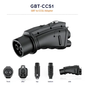 250A 1000V GBT a CCS1 Adattatore Auto Veicolo Elettrico Caricatore Veloce 250KW Viaggio Esterno DC Super Caricatore GBT Stazione Per CCS1 Auto