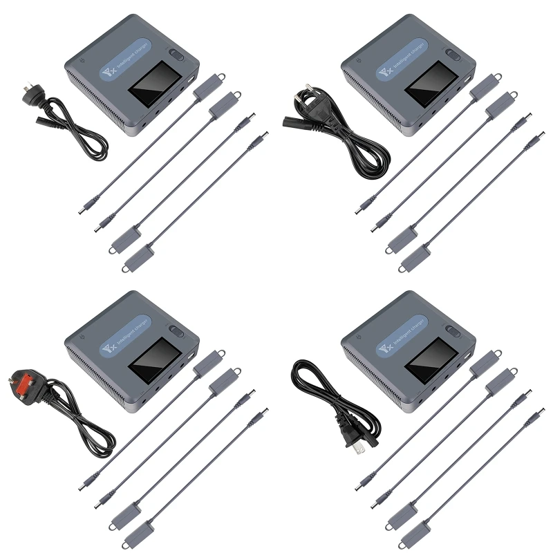 Digital Display Rapid Multi Parallel Charging for Mavic 3 drone battery charger