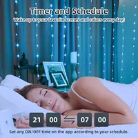 3M RGB Smart LED Curtain Lights Christmas Decor APP Remote USB Garland String Light Fairy Lamp Wedding Holiday Bedroom Outdoor - Image 5