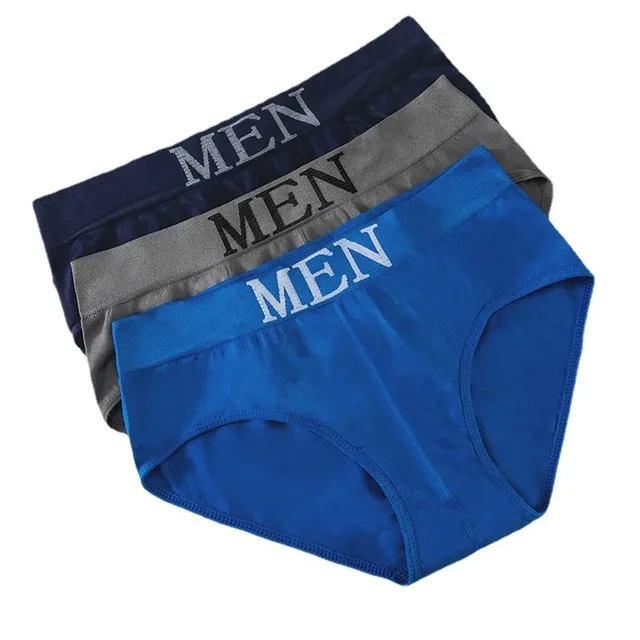 Comfortable Men's Cotton Briefs Jockstrap Sexy Underwear 1/3/4PCS Set - Image 6