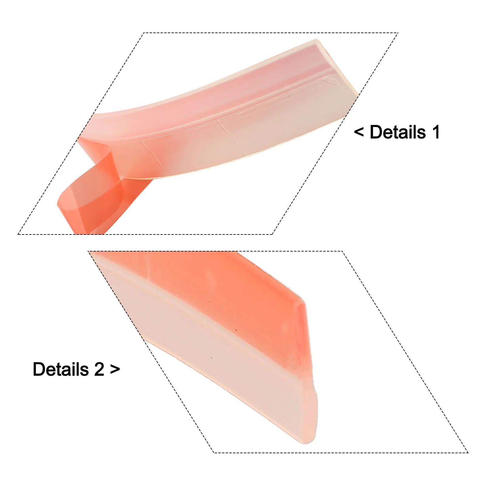 Lot De 2 Bandes De Protection Anti-éclats Pour Rail De Guidage SP5000 - 1400 Mm X 21,5 Mm, Référence 495209