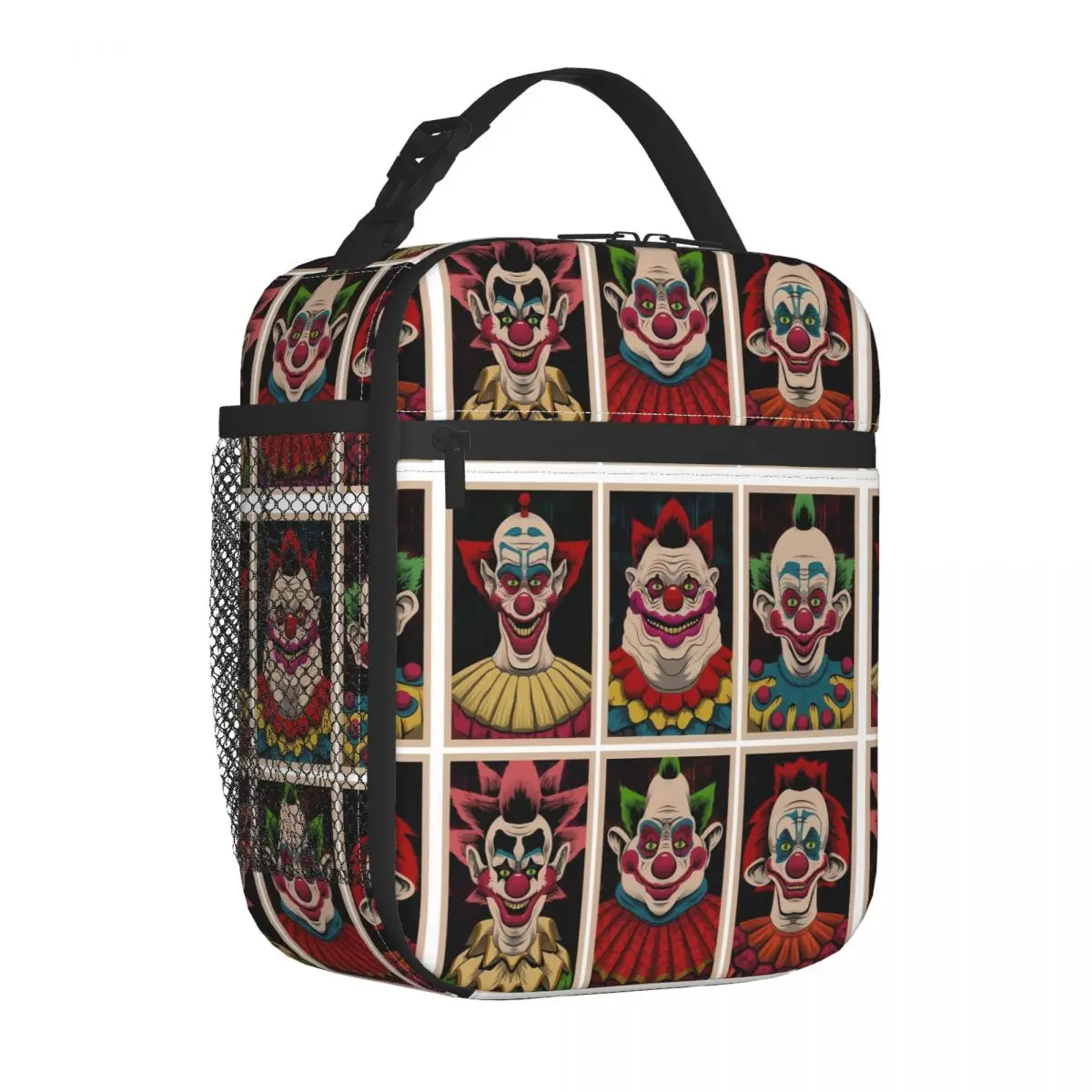 Lunch Bag Killer Klowns Dallo Spazio Esterno Lunch Box Portatile Per Bambini Borsa Termica Divertente Per Cartoni Animati Borse Per Alimenti Vintage O