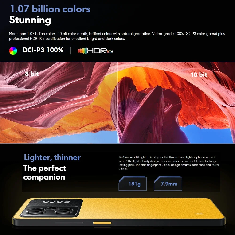 World Premiere】POCO X5 Pro 5G Global Version 128GB/256GB Snapdragon 778G  120Hz Flow AMOLED DotDisplay 108MP Camera 67W NFC - AliExpress