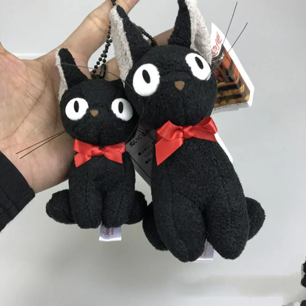 

Black Cat 11Cm Kawaii Keychain Plush Toys Doll Cute High Quality Christmas Gifts for Boys Girls Friends Decorate Childrens