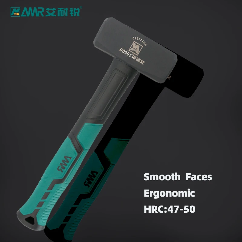 SIMPLEX Soft-face Mallets TPE-soft / Rubber Composition; With Cast Iron Housing And High-quality Wooden Handle - EH 3012