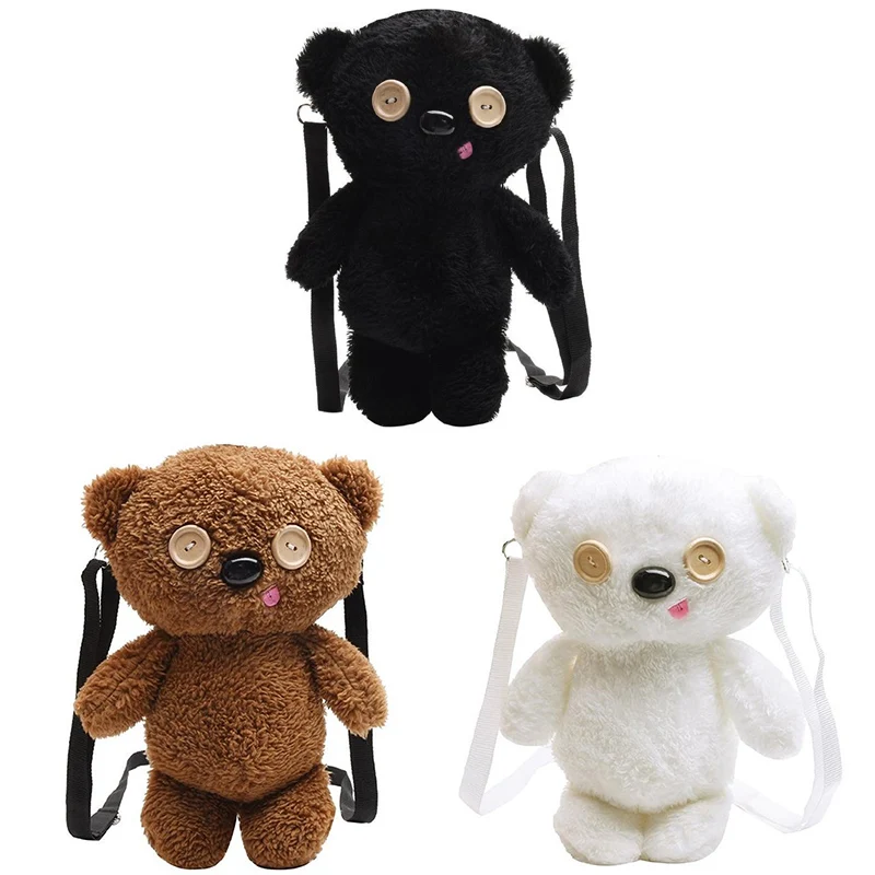 

Женские сумки Crossobody, новые модные женские сумки через плечо, мягкие плюшевые сумки с милым мультяшным медведем и животными