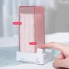 Auto Makeup Organizer Storage Box Cotton Pad Dispenser Detachable Cotton Swabs Container Cosmetic Makeup Cotton Pad Organizer 2
