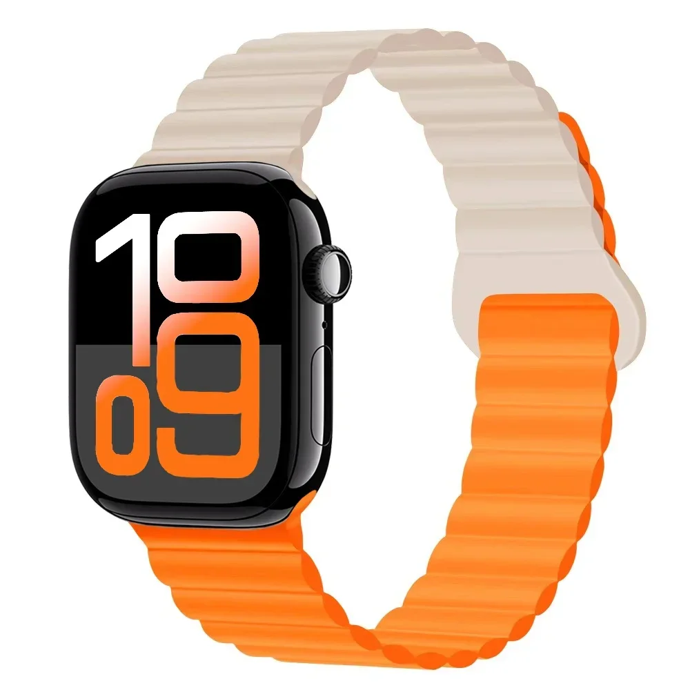 Sleek Magnetic Silicone Strap