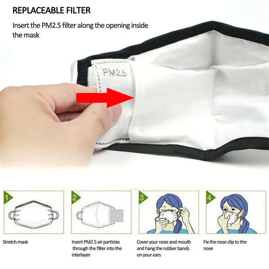 Masques anti-poussière chantier jetables portés par un ouvrier sur un chantier.