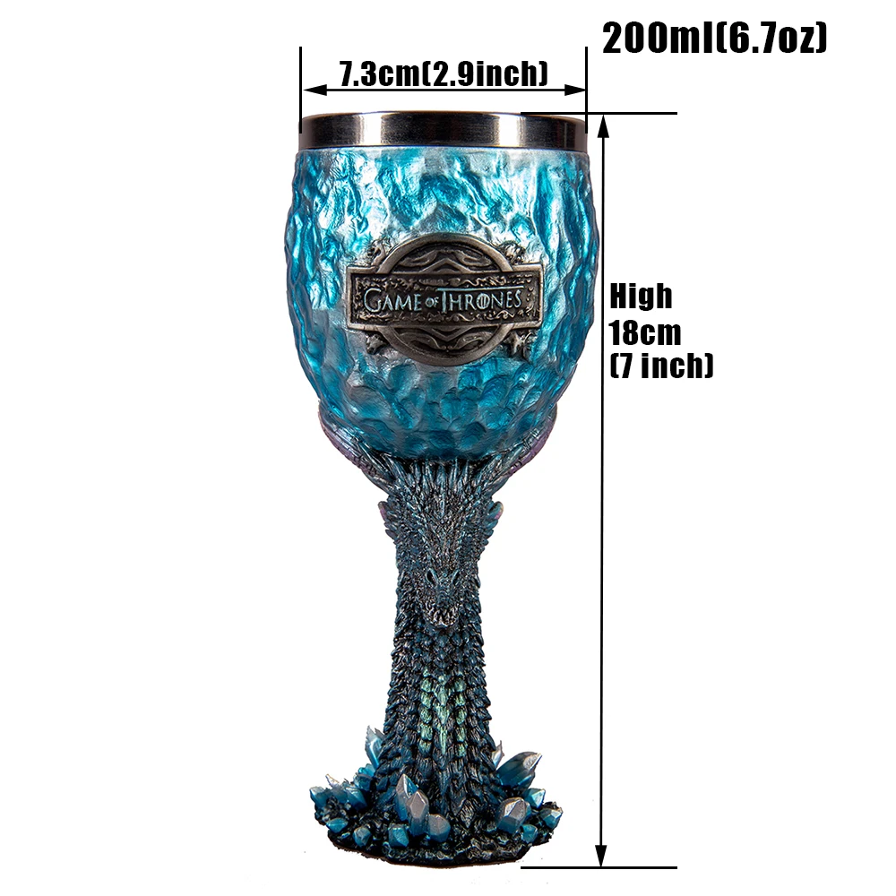 Calice Décoratif « Octos Best Brew » - Verre À Vin En Forme De Tête De Mort (160 Ml) Avec