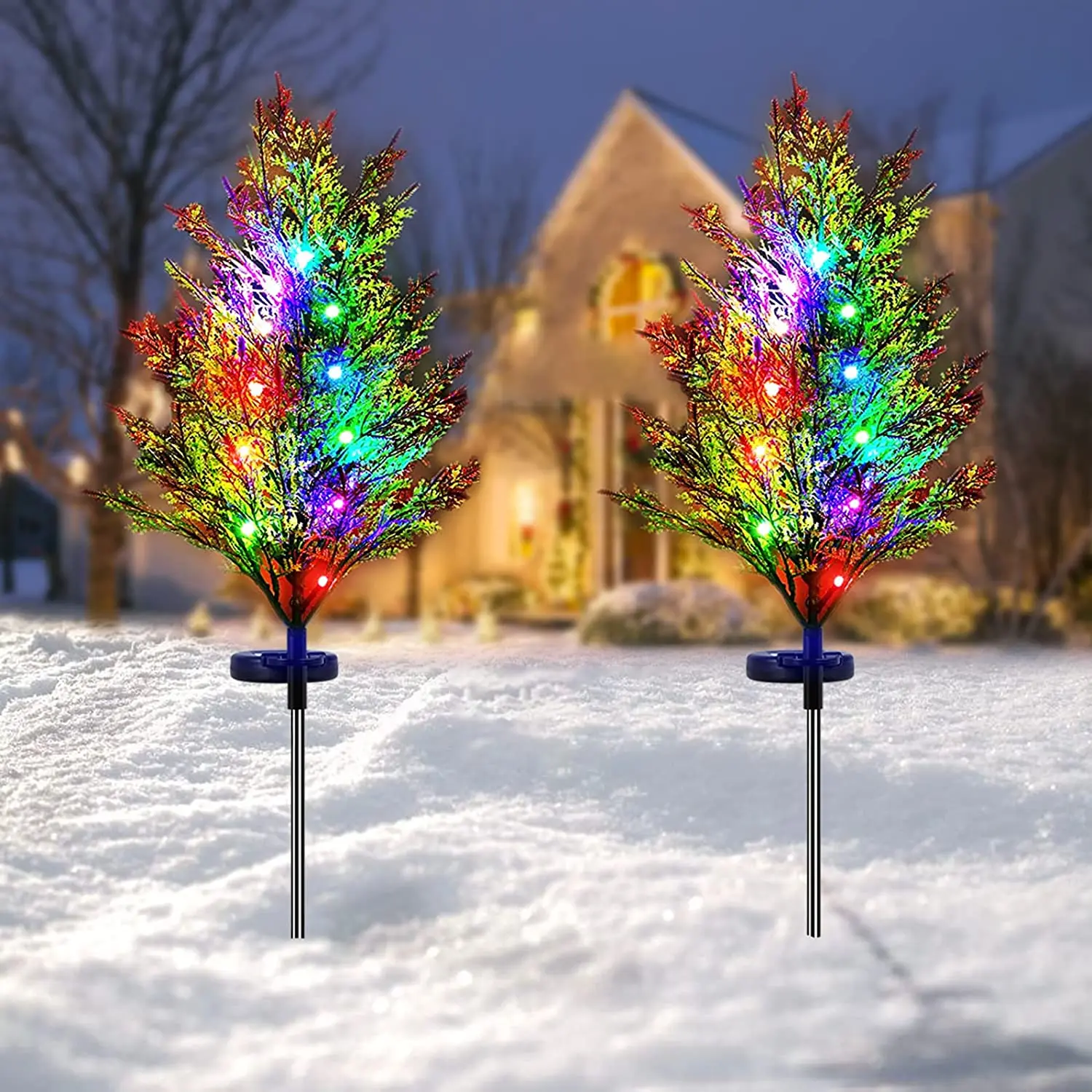 Fully Upgraded Solar Cypress Tree Light - Gifts for idea