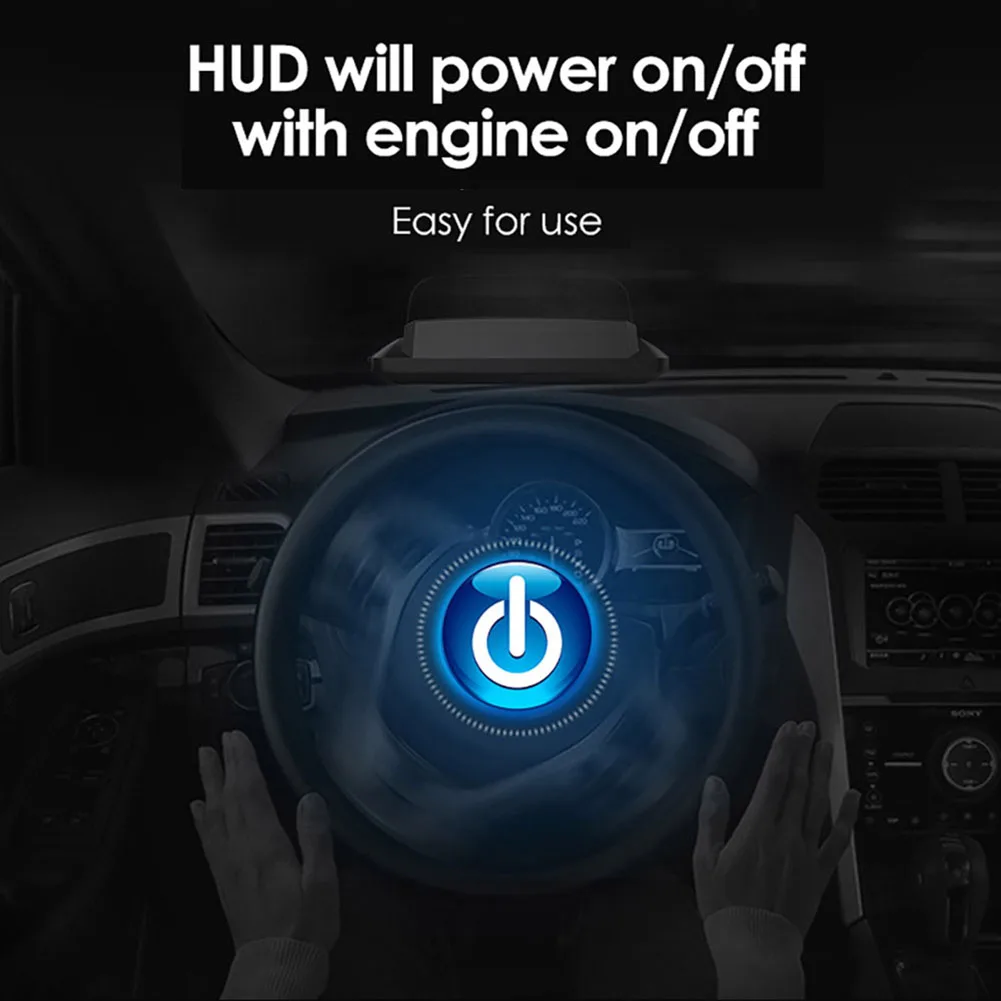ڵ HUD GPS ӵ  ÷,  ӵ  Ÿ , ڵ ׼, 3.7 ġ