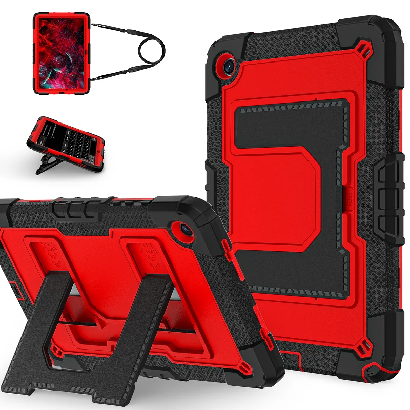 Shockproof Hybrid Stand Tablet Cover - Protective Case
