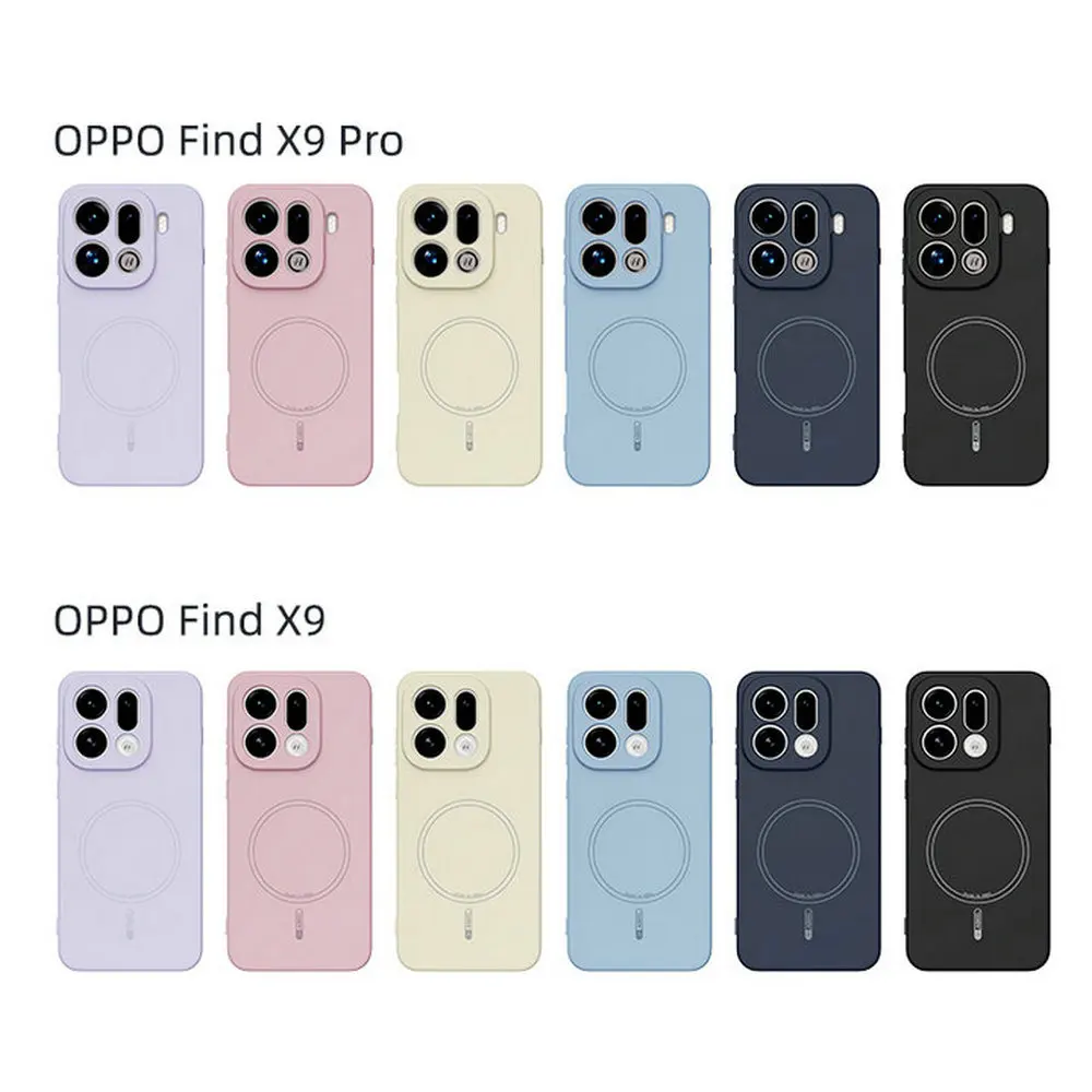OPPO Find X Series Magnetic Back Armor Case with Camera Protection by ABEEL