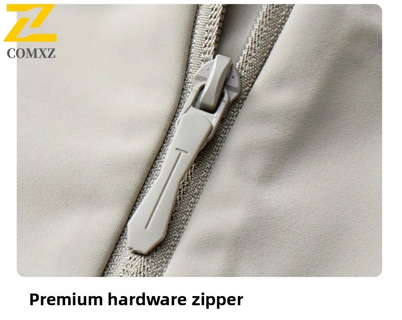 EIAO Unisex Outdoor Windbreaker Jacket Waterproof Windproof Hooded Lightweight Breathable Hiking Camping Coat for Men Women