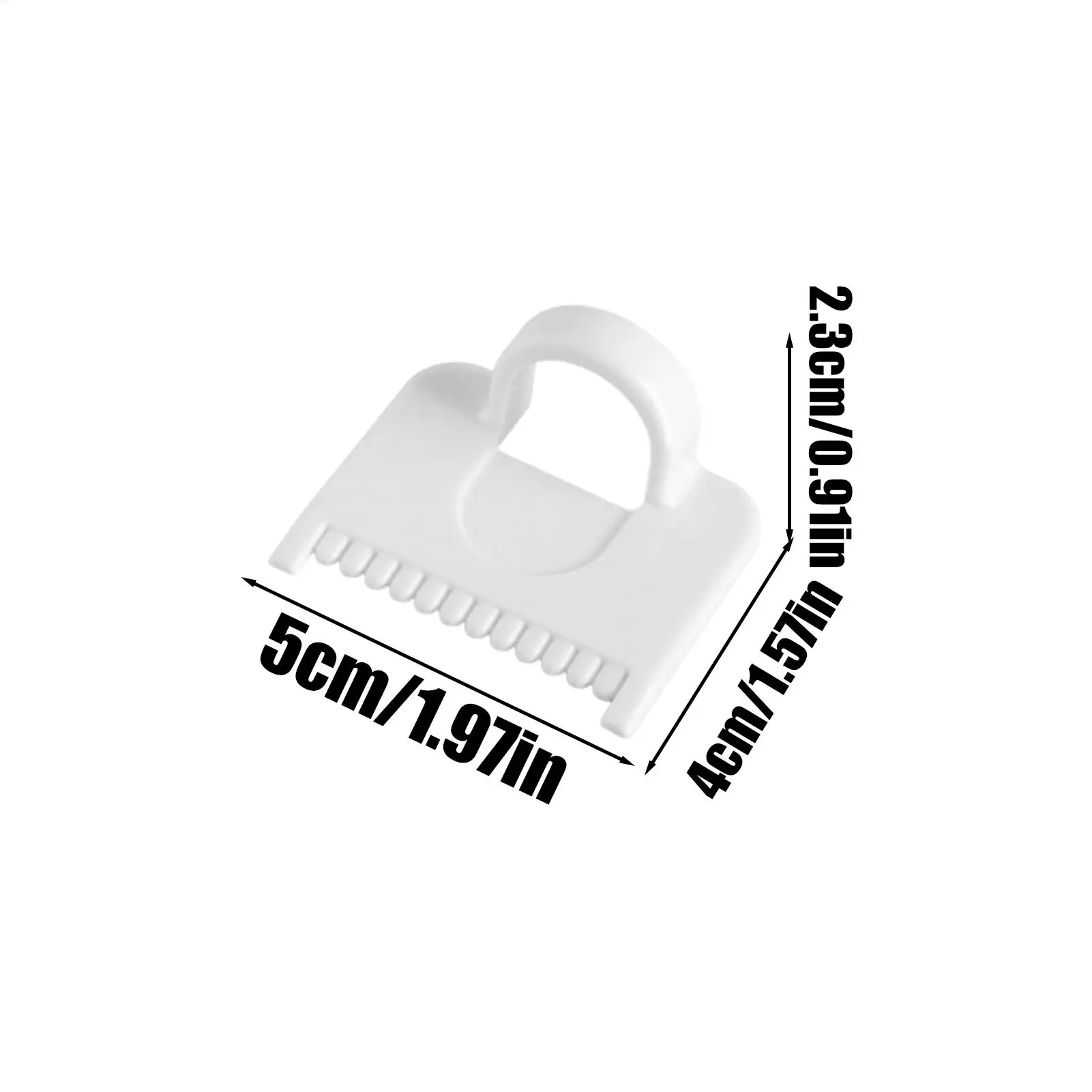 Seam Gauge 4 Pcs Needle Gauge Craft Aids Finger Protector Lockranding Tool for Women Tailors Beginners Professional Dressmaking