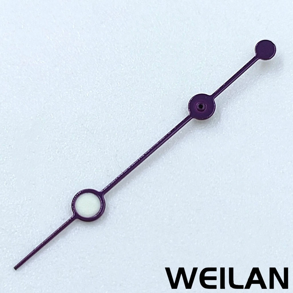 Silver, Black, Green, Blue, Red, Purple Watch Second Hands - 12.5mm