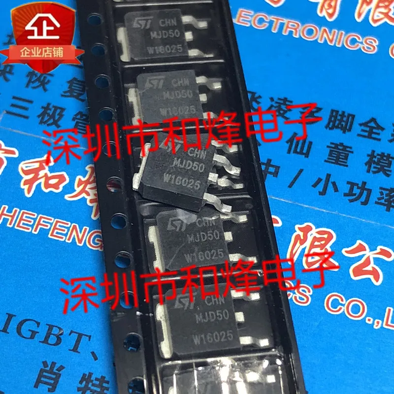

5PCS-10PCS MJD50 MJD50T4G TO-252 400V 1A NEW AND ORIGINAL ON STOCK
