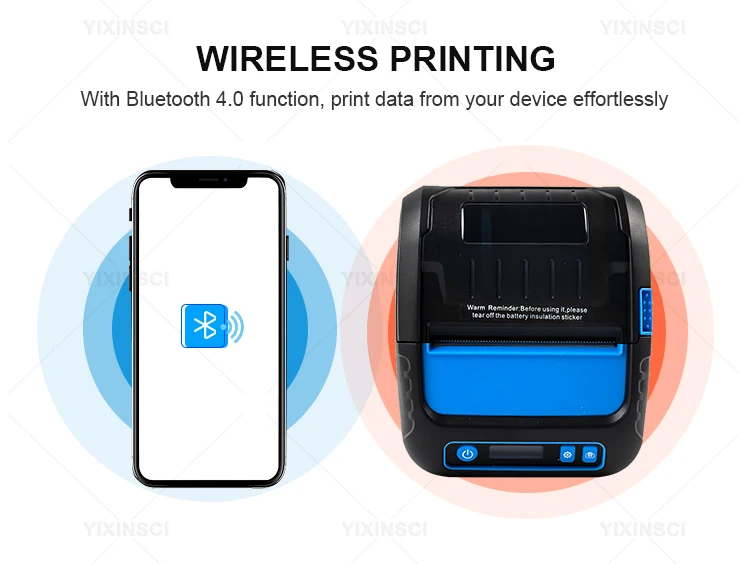 small photo printer Newest Type-C Mini Thermal Printer POS Bluetooth Receipt Bill Label printer Impresora Portátil 80mm Portable Sticker Printer best portable photo printer