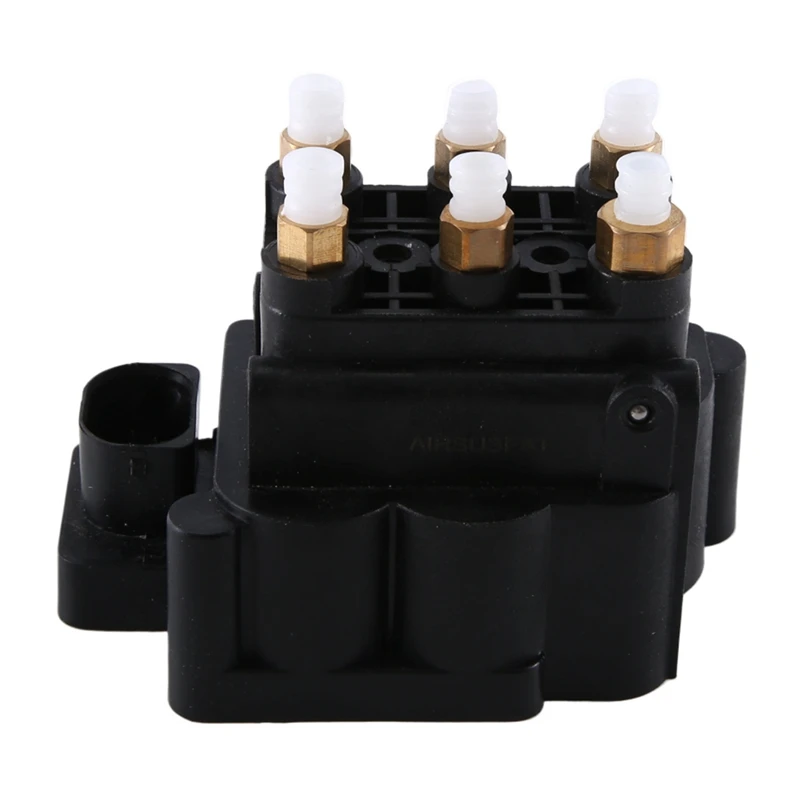 

1 Piece Car Air Suspension Valve Block Solenoid Airmatic Black ABS For Rolls Royce Ghost Wraith Dawn