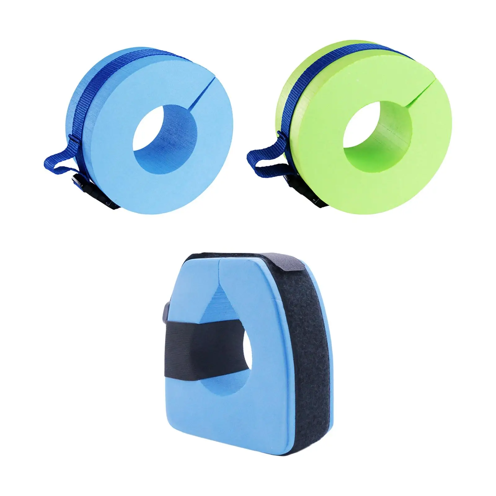 

Swim Aquatic Cuffs EVA Swim Arm Band, Kids Float Discs Swim Float Sleeve with Quick Release Buckle Swimming Training Equipment