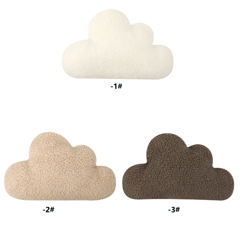 

Baby Photo Props Plush Cloud Cushion Newborn Shower Gift Photoshooting Accessory