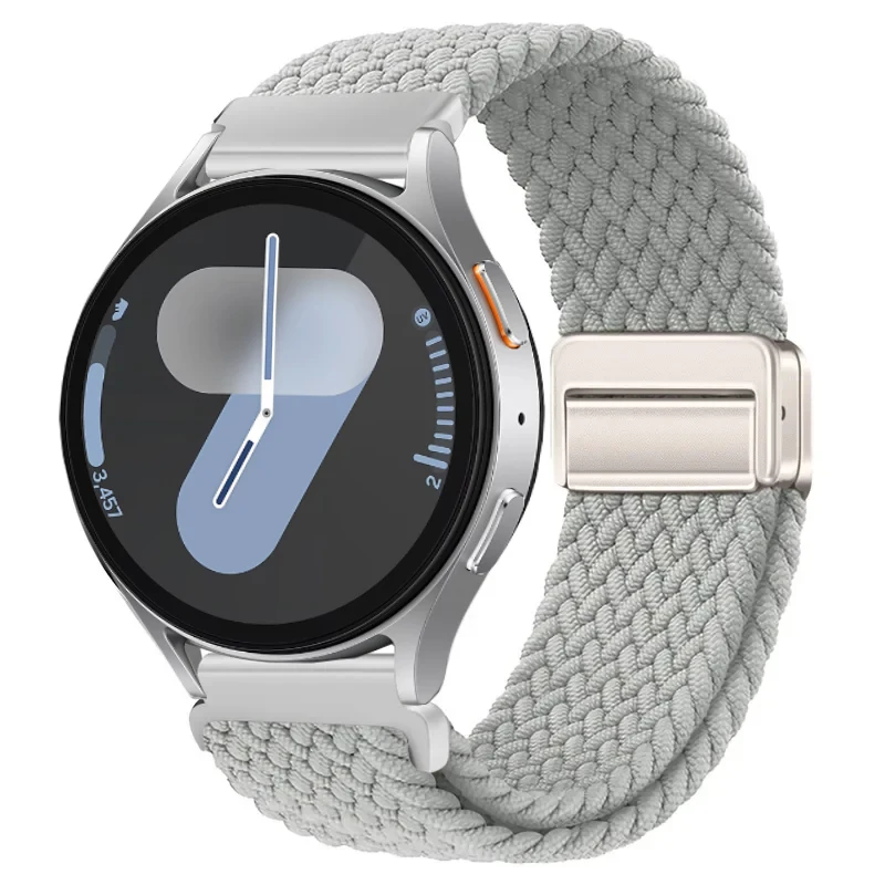 Braided Nylon Magnetic Bracelet Strap - 20mm/22mm