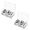 60Pcs Inflation Needle Stainless Steel Ball Pump Needle Durable Air Pump Accessories for Basketball Football Volleyball 3