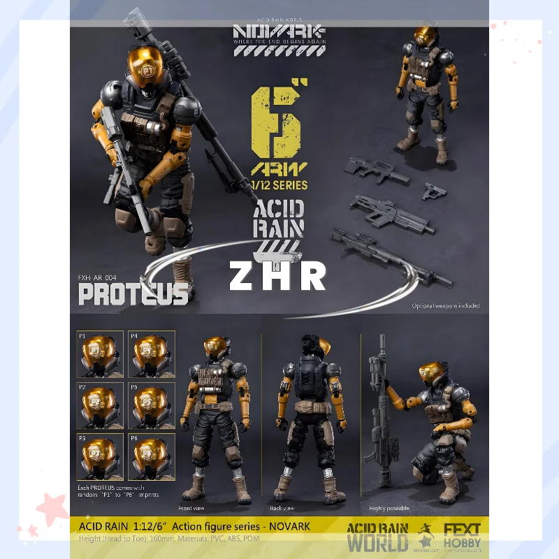 In Stock Acid Rain War FXH-AR-004 PROTEUS 1/12 Movable Soldier
