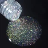 KODIES GEL Aurora Sparkle Top Coat Glitter Gel Nail Polish 2 IN 1 Chrome Pigment Shine Gel Finish Sealer Color Topcoat Nails Art 3