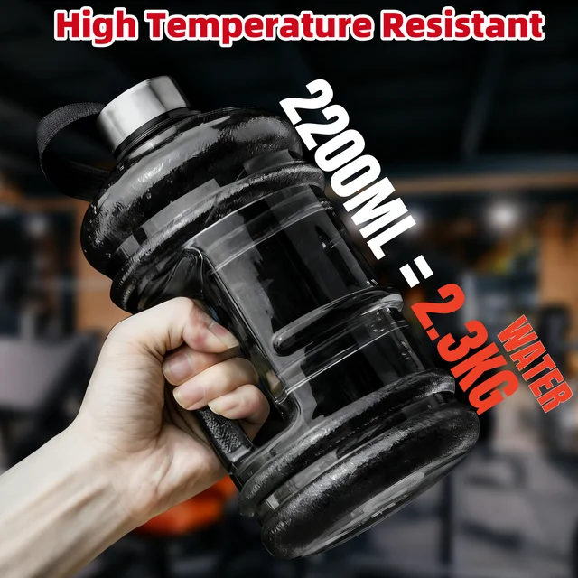 74.5oz Large Capacity Sports Water Jug Portable Half Gallon Flask Leakproof Fitness Bottle for Gym Camping Durable Drink Bottles 74.5oz Large Capacity Sports Water Jug Portable Half Gallon Flask Leakproof Fitness Bottle for Gym Camping Durable Drink Bottles