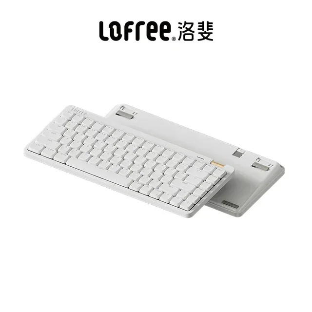 Lofree flow lite tri-mode gaxeta teclado mecânico de baixo perfil