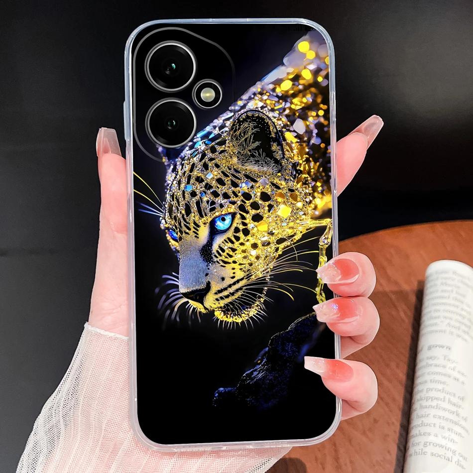 Cupid-Angel Soft Clear Silicone Anti-Drop Phone Case - Slim Protective Back Cover