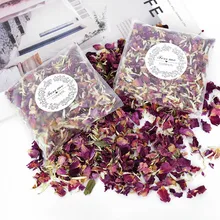 5Packs 50g Natural Wedding Petal Confetti Dried Rose Flower For Bridal Shower Festival Party Decoration DIY Valentine's Day Gift