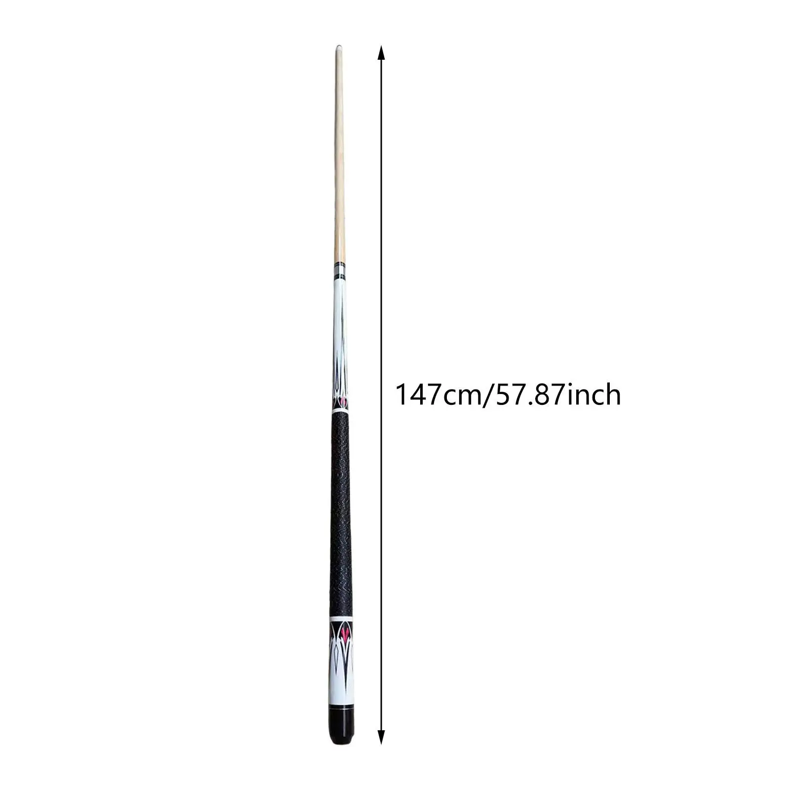 풀 큐 57인치 세련된 13mm 팁 분리형 나인 볼 풀 큐 여성 남성