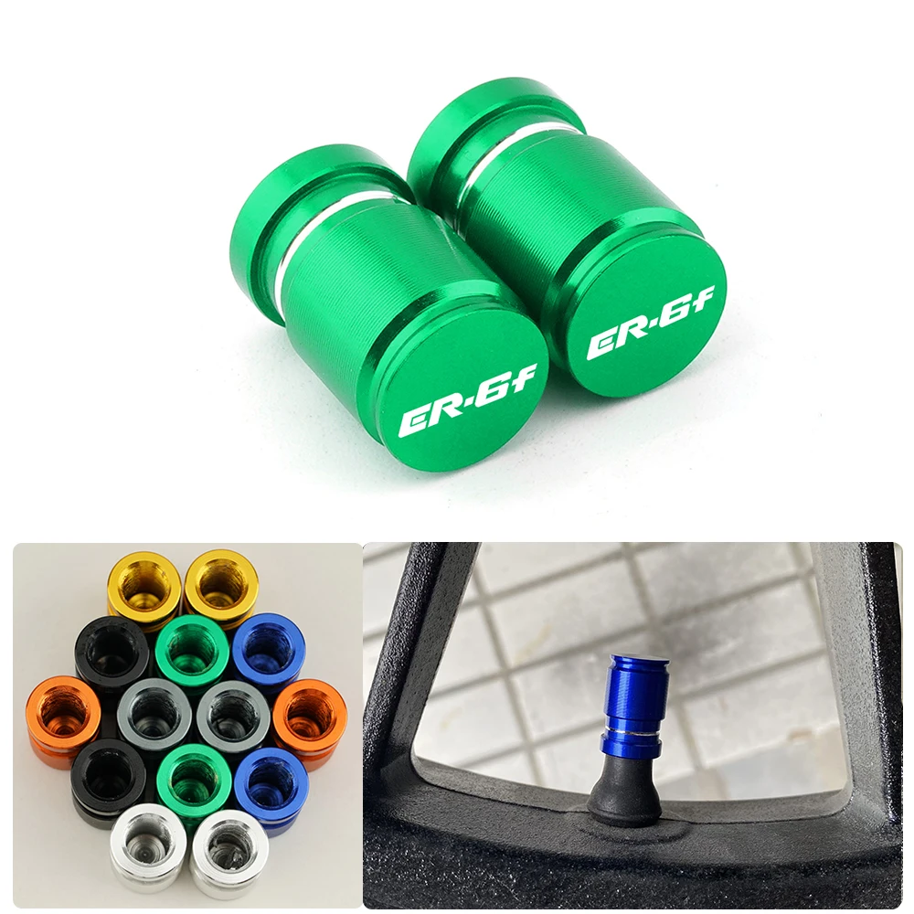 

Аксессуары для двигателя для KAWASAKI ER 6F ER-6F ER 6 F ER6F er6f ER6N ER6 F N 2006-2023, крышка штока клапана шины колеса, воздушного порта, заглушка