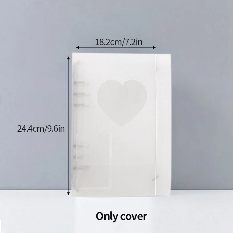 Kpop Photocard Binder Album - Heart Design Stationery & Birthday Gift