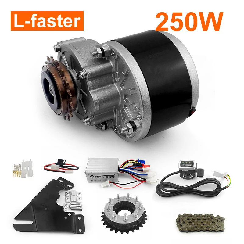 Lfaster 36v 250w Electric Derailleur Bicycle Conversion Kit Thumb